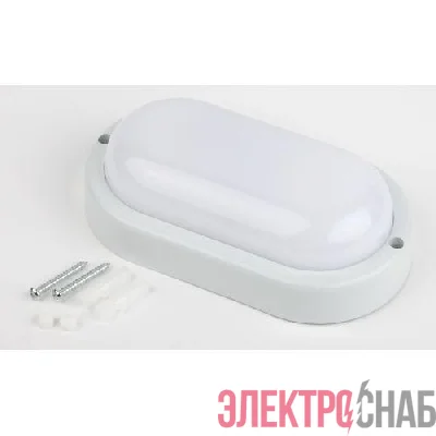 Светильник светодиодный SPB-202-0-40К-008 Овал 8Вт 4000К IP65 ЭРА Б0047617