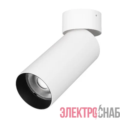 Светильник светодиодный SP-GABI-SURFACE-FLAP-R60-12W Warm3000 (WH 36 deg 230В) IP40 металл Arlight 049928