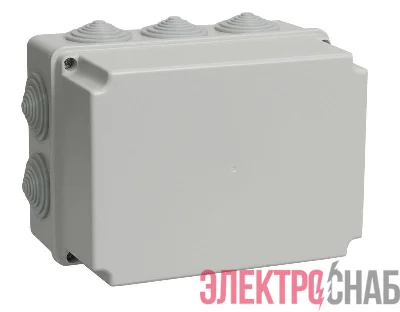 Коробка распаячная ОП 190х140х120 IP55 KM41246 IEK UKO10-190-140-120-K41-55