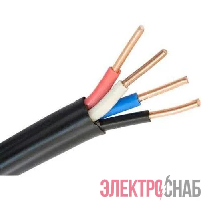 Кабель ВВГнг(А)-LS 4х2.5 ОК (N) 0.66кВ круглый (м) Энергокабель ЭК000023068
