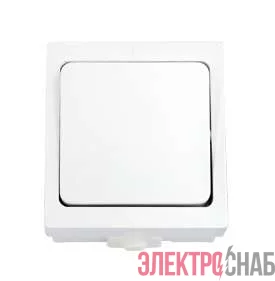 Выключатель 1-кл. ОП 4А IP54 бел. Bylectrica А14-100