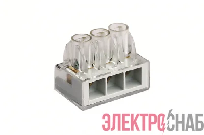 Клемма 3х(6-16мм)х1пол. винт. п/п DKC B163