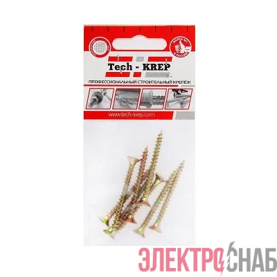 Саморез ШУж 5.0х50 потайной головкой (уп.8шт) Tech-KREP 102511