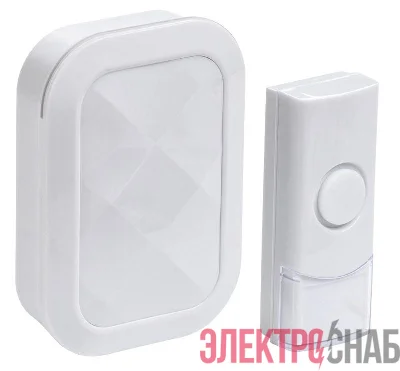 Звонок беспроводной ДЗБ3-36М бел. IEK EZD21-03-AAA-K01