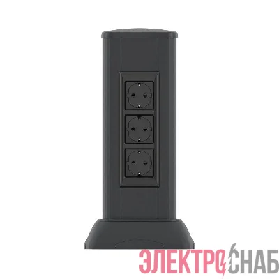 Мини-колонна для эл. установ. 0.35м черн. DKC 19533