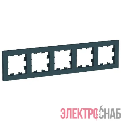 Рамка 5-м AtlasDesign универс. изумруд SchE ATN000805