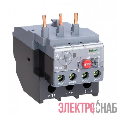 Реле тепловое 23.0А-32А для контакторов 25-38А DEKraft 23169DEK