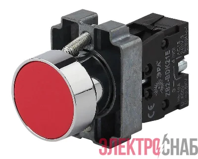 Кнопка управления LAY5-BA41 без подсветки красн. 1з BBT60-BA-K04E ЭРА Б0045666