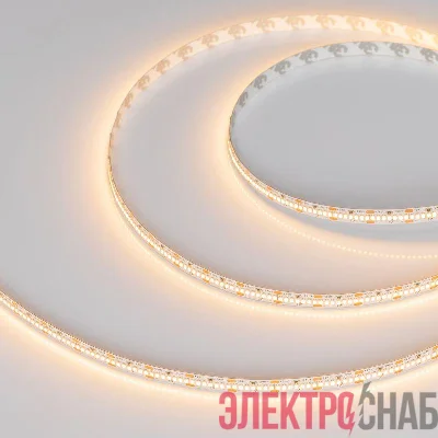 Лента светодиодная MICROLED-M420-8mm 24V Warm 2700К 9.6Вт/м IP20 2216 (уп.5м) Arlight 046745