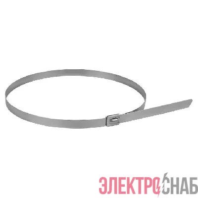 Хомут AISI 304 7.9х520 нерж. сталь FlexLock (уп.10шт) PROxima EKF plc-fl-tss-304-7.9x520-r