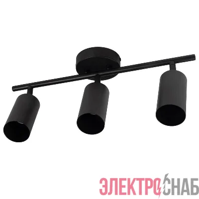 Светильник PCL-0403 3xGU10 IP20 230В BL настен./потолочн. декор. под лампу JazzWay 5066649