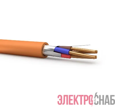 Кабель КПСЭнг(А)-FRHF 2х2х0.5 300В (бухта) (м) ИВКЗ 00-00003255