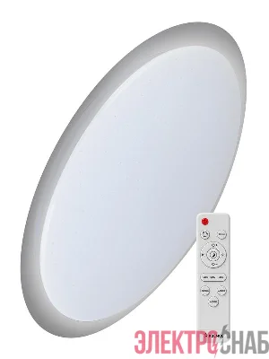 Светильник светодиодный PREMIUM GALAXY 120Вт 230В 3000-6500К 9600лм IP40 560х85мм настенно-потолочный управляемый с пультом ДУ КОСМОС KSGala120W
