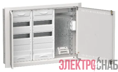 Корпус комбинированный ЩРв-72 (3х36) TITAN 5 бел. IEK TI5-51-V-3X036-30