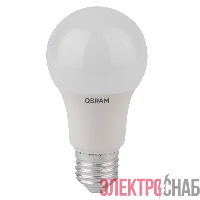 Лампа светодиодная LED STAR CLASSIC A 75 8.5W/827 8.5Вт грушевидная 2700К тепл. бел. E27 806лм 220-240В матов. пласт. OSRAM 4052899971554