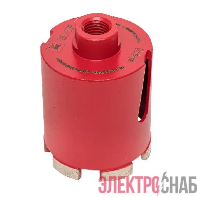 Коронка алмазная для дрелей с микроударом DCH-68MH Micro Hit Laser M16 Professional EKF dch-68-mh-m16
