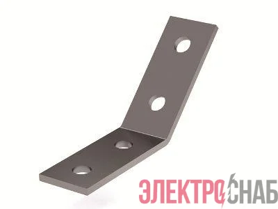 Уголок крепежный двойн. 60град. гор. оцинк. DKC BMC1026HDZ