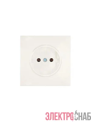 Розетка 1 мест. б/з ПБТ СП ZIMA IP20 16А безвинт. зажим слон. кость LEZARD 704-9088-121BQC