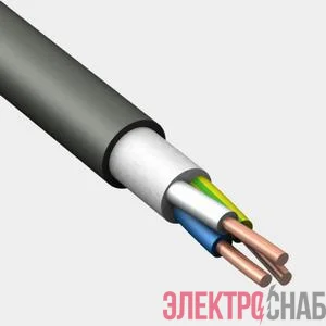 Кабель ППГнг(А)-HF 3х1.5 (N PE) 0.66кВ (м) Конкорд 4016