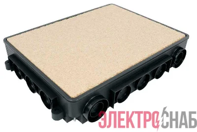 Коробка напольная под лючок C-Line 12 EKF cl-knl-12