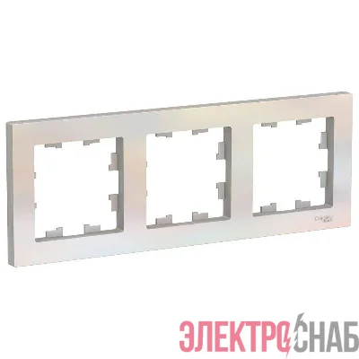 Рамка 3-м AtlasDesign универс. жемчуж. SE ATN000403