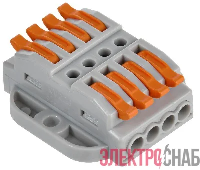 Клемма строительно-монтажная СМК 222-4144P IEK UKZ20-4144P-050