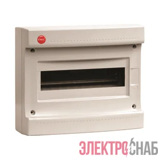 Щиток настенный 12мод. IP40 без дверцы сер. DKC 83612