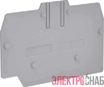 Изолятор торцевой HMT.10/PT/GR сер. для клемм HMM.10 HTE.10 DKC ZHM331GR