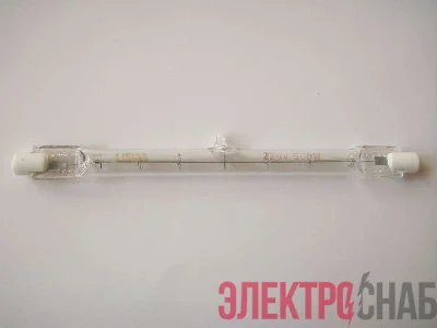 Лампа галогенная КГ 220-500-1 500Вт линейная R7s 3200К 220В лин. 132мм (24) Лисма 3501620