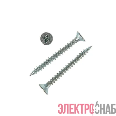 Саморез ШУц 6.0х60 потайная головка (уп.5шт) Tech-Krep/Zitar 102456