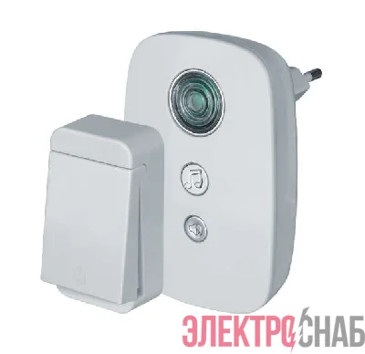 Звонок беспроводной 61 269 NDB-D-AC01-1V1-WH Navigator 61269