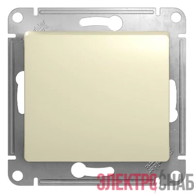 Выключатель 1-кл. СП Glossa 10А IP20 (сх. 1) 10AX механизм беж. SE GSL000211