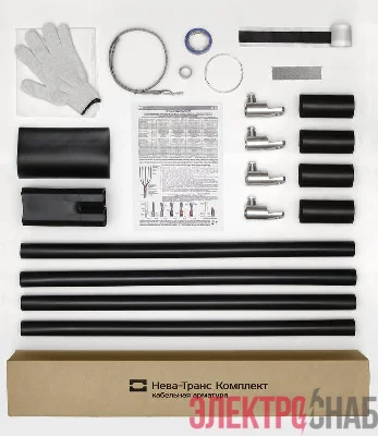 Муфта кабельная концевая 1кВ 1ПКВ(Н)ТпбНнг-LS-4х(70-120) с болтов. наконечн. Нева-Транс Комплект 22040083