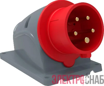 Вилка электрическая наружн. уст. 16А 3P+PE+N 380В IP44 MAGNUM ССИ-515 IEK PSN52-016-5