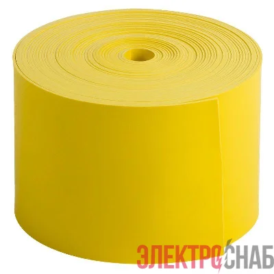 Лента термоусаживаемая ТЛ-0.8 50мм 5м с клеевым слоем желт. Rexant 48-9012