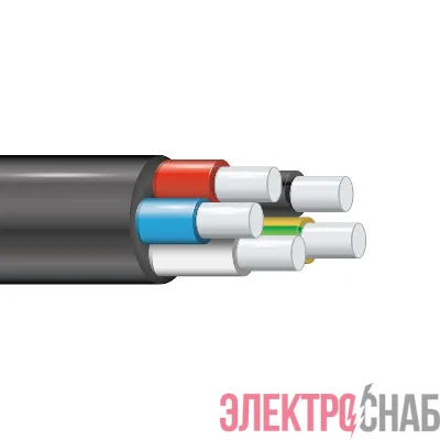 Кабель АВВГнг(А)-LS 5х6 ОК (N PE) 0.66кВ (м) ЭЛПРОМ БП-00002112