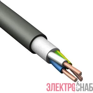 Кабель ВВГнг(А)-LS 3х1.5 (N PE) 0.66кВ (уп.100м) Конкорд 204