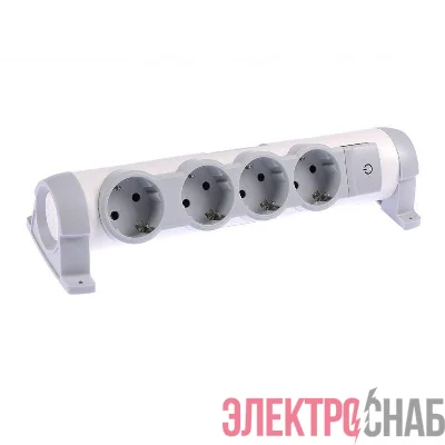 Колодка удлинителя 4-м без кабеля с заземл. "Комфорт" Leg 694629