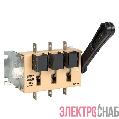 Выключатель-разъединитель ВР32У-31А31220 100А 1 напр. с дугогасит. камерами несъемная лев./прав. рукоятка MAXima EKF uvr32-31a31220