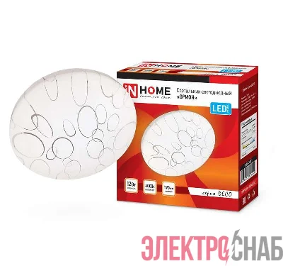 Светильник светодиодный DECO 12Вт 230В 4000К 1080лм 210х65мм ОРИОН IN HOME 4690612021959
