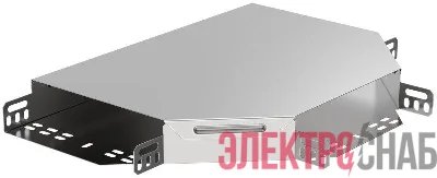 Ответвитель для лотка Т-образ. горизонт. 200х50 с кр. IEK CLP1T-050-200