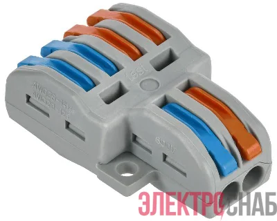 Клемма строительно-монтажная СМК 222-4124 IEK UKZ20-4124-050