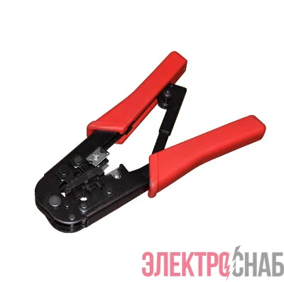 Инструмент для обжима джек. тел. 8P-8C 6P-4C Rexant 12-3432
