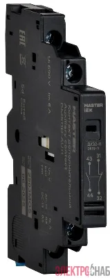 Контакт дополнительный 1НО+1НЗ ДК32-11 ИЭК DMS11D-AU11