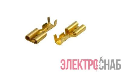 Клемма плоская (гнездо-7.7мм) 1-1.5кв.мм (DJ622-D6.3B) Rexant 08-0912