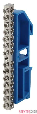 Шина N "ноль" на DIN-изол. ШН