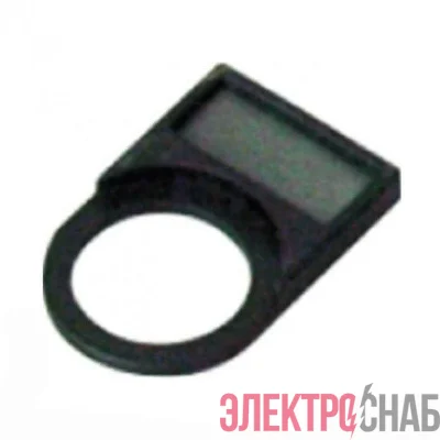 Шильдик NP2-BZ31 для кнопок NP2 30х45мм черн. CHINT 576794