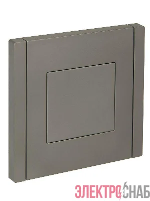 Заглушка с суппортом FORTE&PIANO FP541 сталь IEK FP-PL10-K46