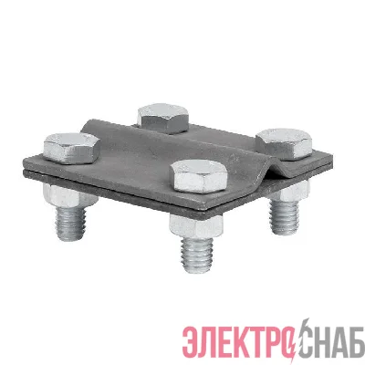 Зажим универсальный полоса 30 - прут 10 (пластина 57х57мм) HZ PROxima EKF lp-55911