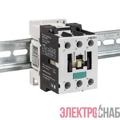 Контактор КМЭ 30А кат. 230В AC AVERES EKF ctr-s-30-00-230-av